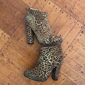 Leopard Print Boots